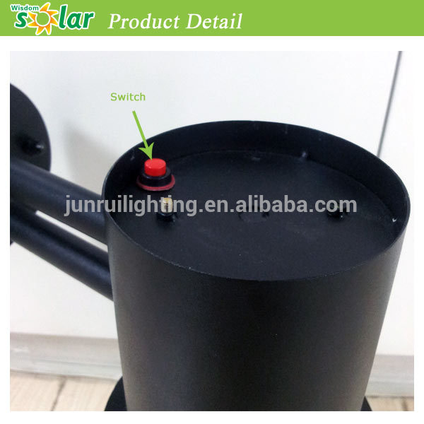 stainless steel outdoor solar wall light