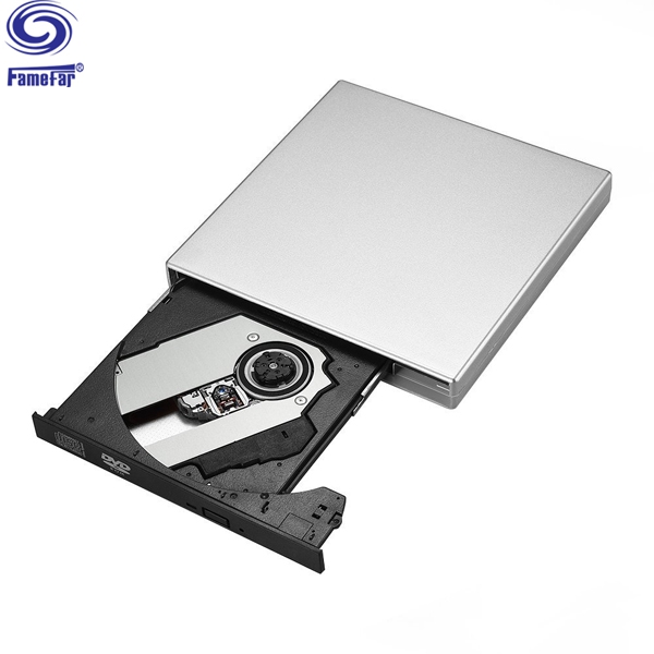 USB 3.0 Slim External DVD RW CD Writer Drive Burner Reader Player Optical Drives For Laptop PC