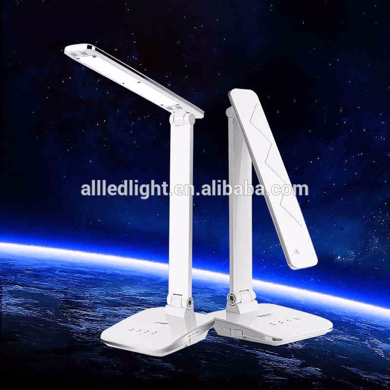 Portable Adjustable Desk Lamps Rechargeable LED Lamp Table led Lamp Foldable White Temperature Changeable With Touch Dimmer