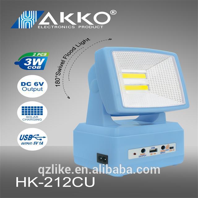 180 Degree Swivel Environmental Saving Energy Solar Emergency Led Lighting