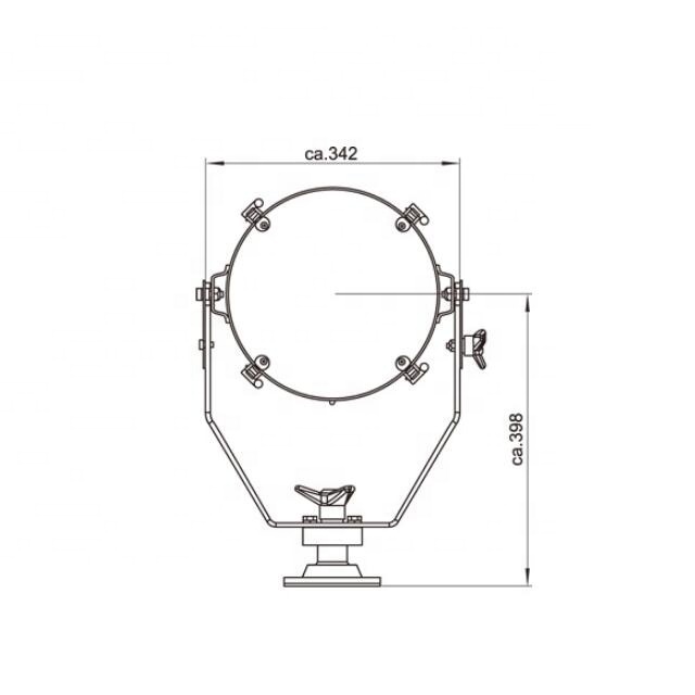 250W LED type Adjustable Marine Search Light projector TZ250