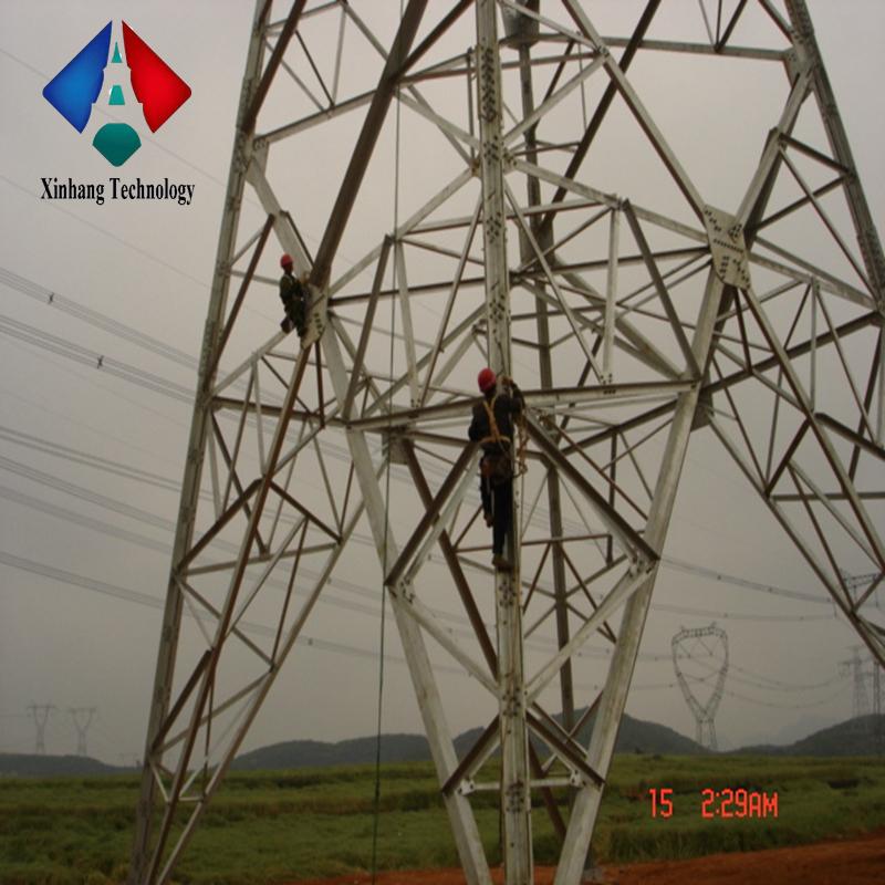 line array transmission steel pole price 110kv electric 30 meter tower monopole