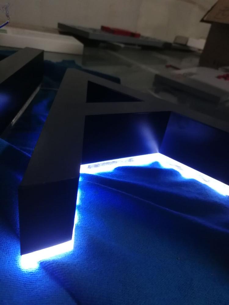 Custom Waterproof Light Up Letters 3D LED backlit sign letter , logo signs , company logo name sign
