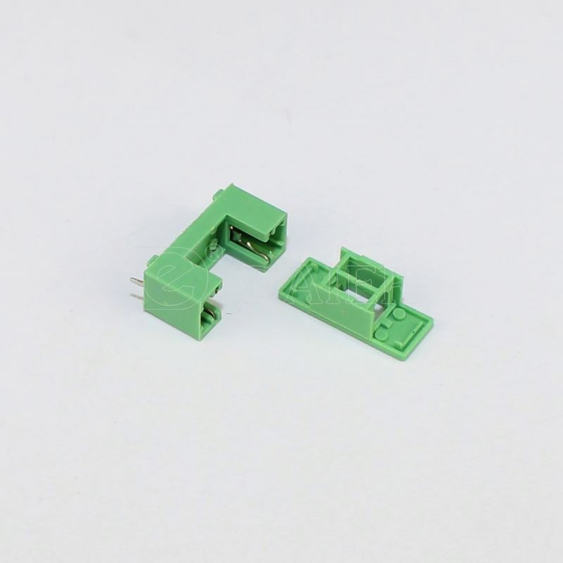 15MM Pin Spacing No Center Pin 5A 250V 5 x 20 mm PCB Fuse Holder for Printed Circuit Board Mount