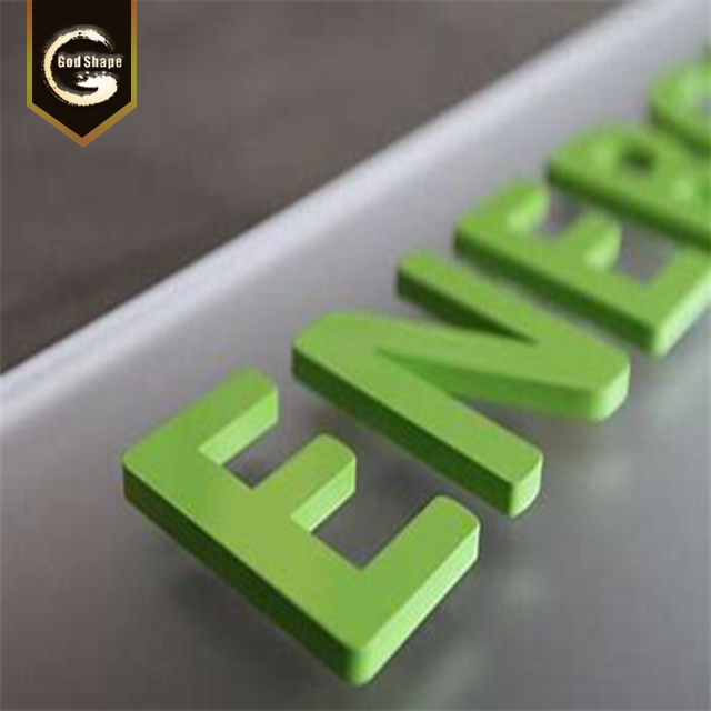 OEM Customized Outdoor Advertising Display Non-Illuminated 3D Letters Sign