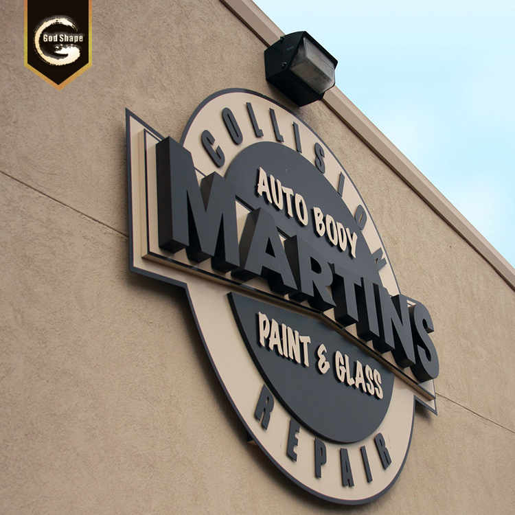 Acrylic Light Channel Letters Outdoor 3D Acrylic Front Lit LED Shop Signl Letter