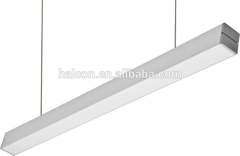 50W modern aluminum commercial LED hanging pendant light office lighting
