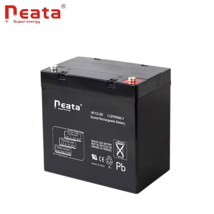 12V 50ah Deep cycle sealed lead acid AGM/GEL battery  for Solar energy system