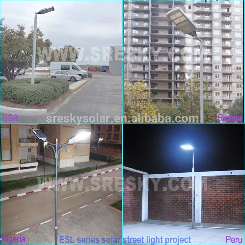 Outdoor Gutter High Lumens 20W Solar Led Light For Street