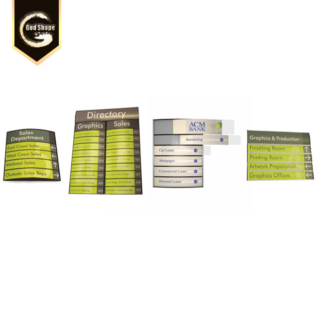 Floor Wall Mounted Shopping Mall Directory Sign