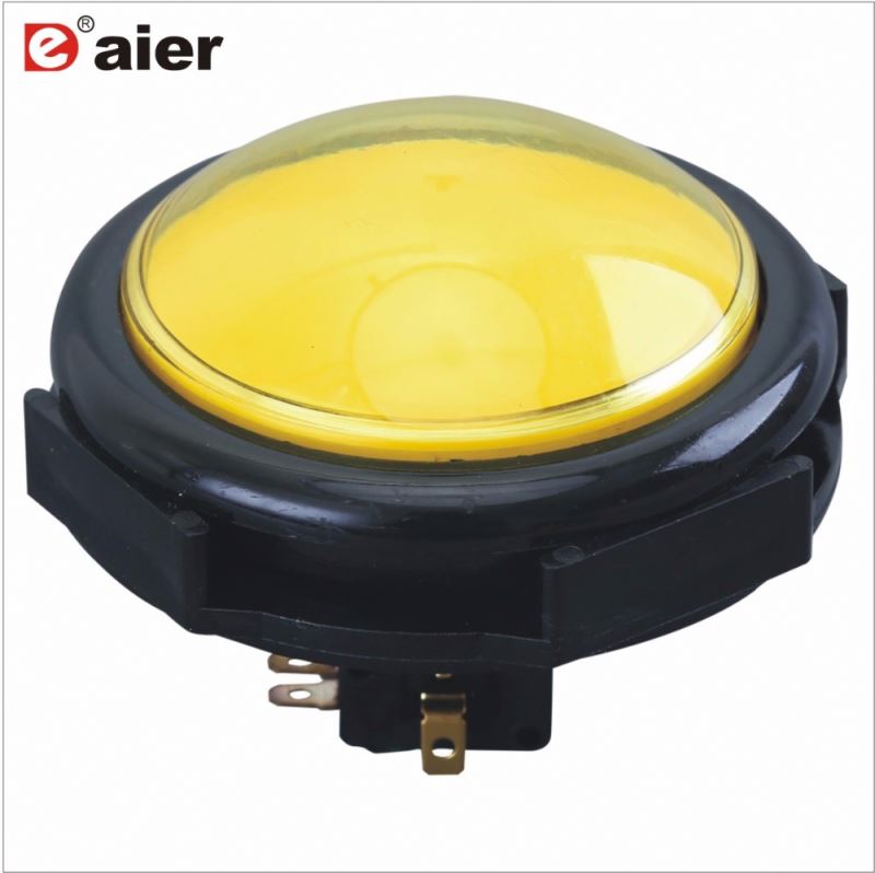 big red round dpst illuminated ble led push button