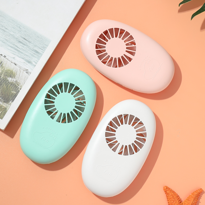 custom kc rechargeable battery usb handy desk mini fan