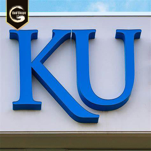 Acrylic Letters Sign Non-illuminated Wall Mounted 3D Laser Cut Letter Alphabet Number Sign