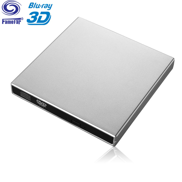 Factory Direct Sales External USB 2.0 25G 50G BD-R BD-ROM CD/DVD RW blueray drive Burner Writer Recorder for Laptop Computer PC