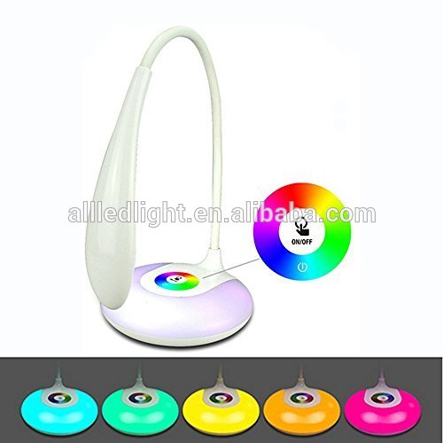 Newest dimmable desk lamp flexible gooseneck led table light led reading lamp