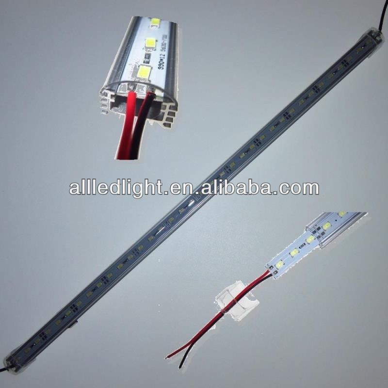 led rigid strip ,5630SMD ,with U Shape Aluminum Alloy Slot + Clear PC Cover