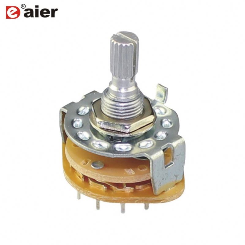 Electrical 0.3A 250VAC Metal 3 Speed Fan Switch