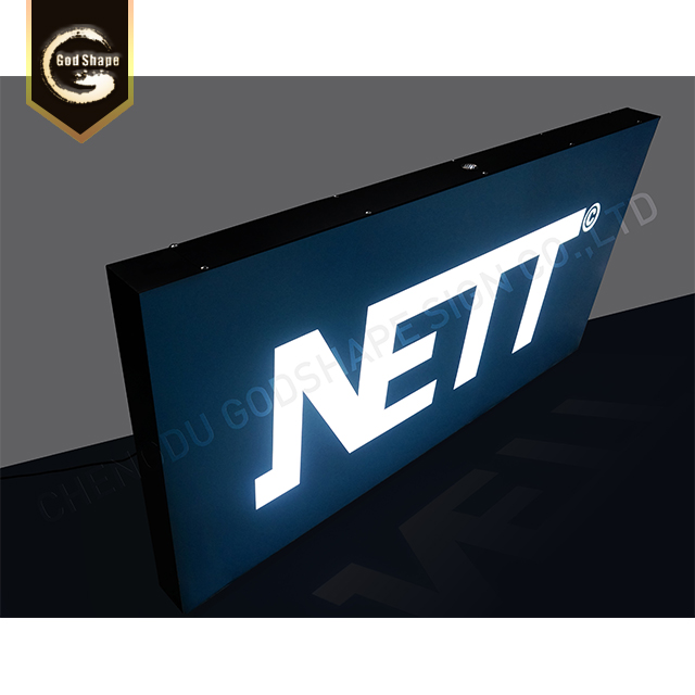 Factory High Quality square Frontlit Wall Mount Advertising LED Backlit Advertising led Light box sign