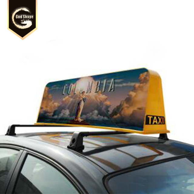 Factory Taxi Roof Led Light Box Waterproof High Quality Led Light Box Sign For Advertising