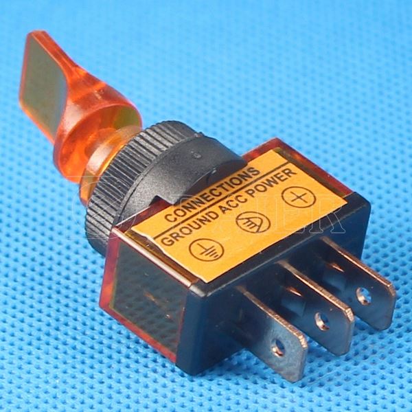 12V illuminated toggle switch