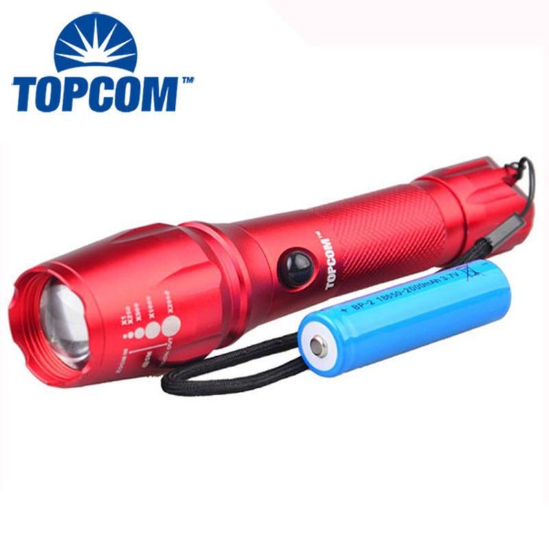 Ningbo New Max Bright Best Creeled Torch Military Self Defense Tactical LED Torch