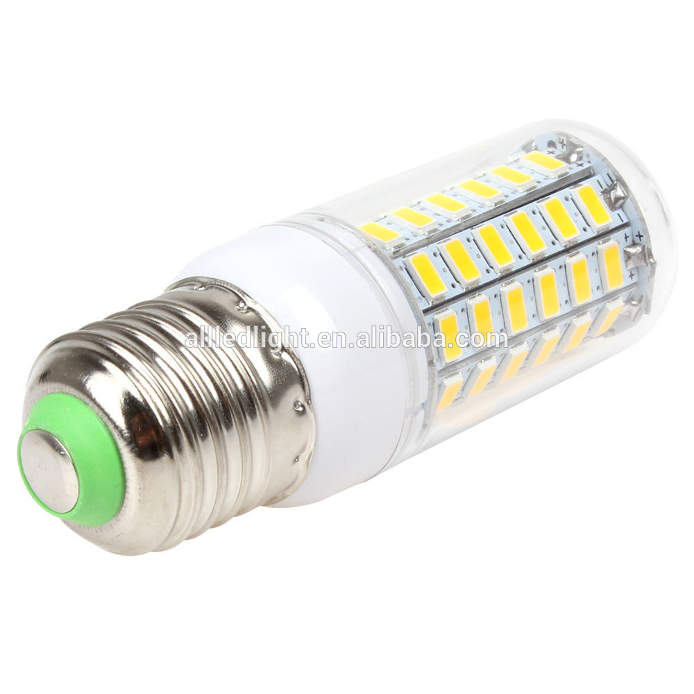Full NEW LED lamp E27  SMD 5730 Corn Bulb 220V Chandelier LEDs Candle light Spotlight