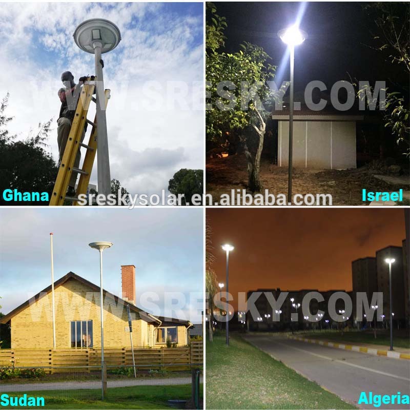 Energy Saving 15w Ultra Bright Led Solar Garden Lighting Pole Light