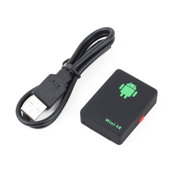 A8 GSM GPRS GPS LBS Global Locator Real Mini Time Car Kid A8 GSM/GPRS/GPS Tracking Tracker USB Cable mini gps tracker