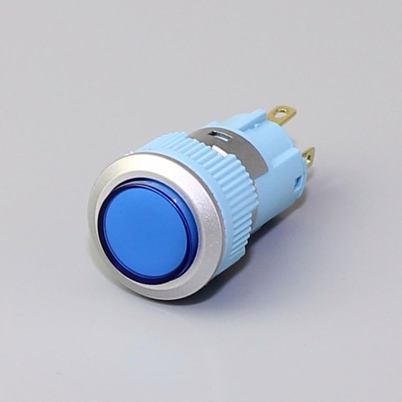 16mm High Button Lens Illuminated Push Button on/of