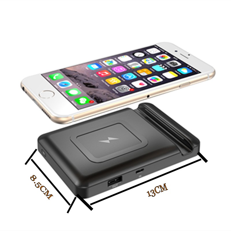 Wireless Charger For iPhone X XS Max Xr Samsung S9 S8 Note 8 9 10W Fast Wireless Charging Pad Dock Station Desktop