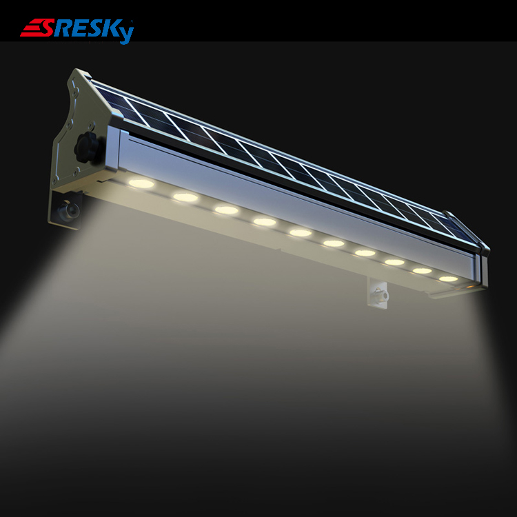 angle adjustable led solar powered billboard lights