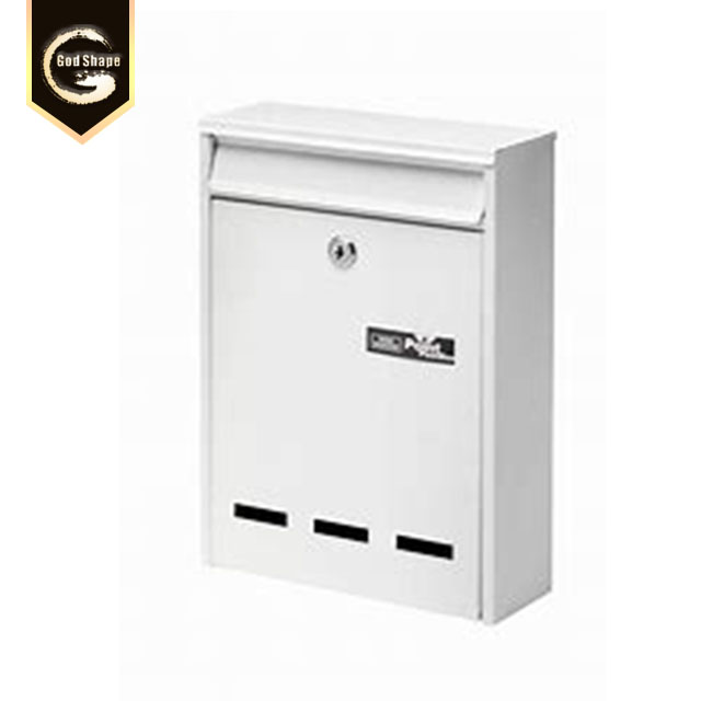 Outdoor Apartment Anti Theft Metal Wall Mounted Stainless Steel Waterproof Letterbox Post Mailbox Lock