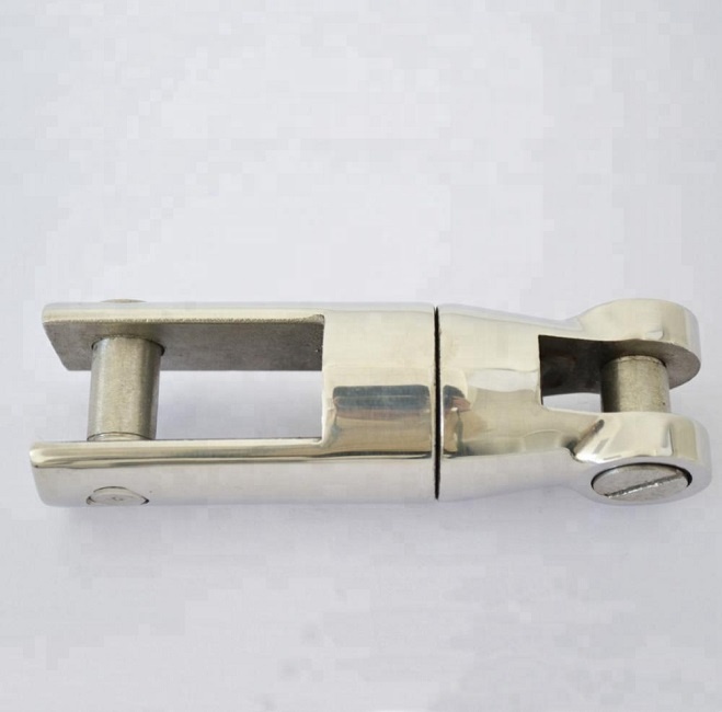 Stainless steel 316 anchor chain connector/double swivel anchor chain connector for sale