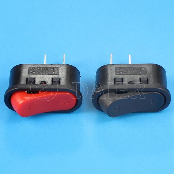 ON OFF 2Pin Mini CQC Rocker Switch