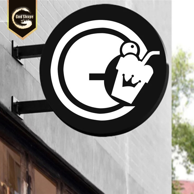 Wholesale Led Acrylic Round Light Boxes Large Light Box Decorative Light Boxes