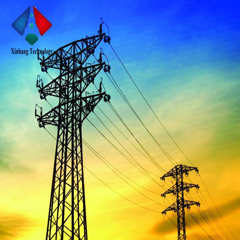 11kv 33kv 132kv 230kv transmission line 30ft pole electrical power distribution polygon galvanized lattice steel tower