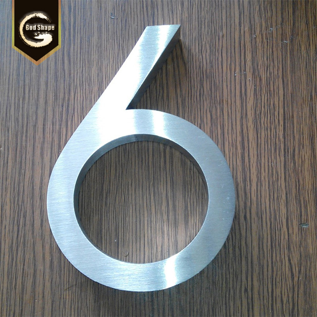 Advertising Display Outdoor Custom Made  Factory Non-Illuminated Laser Cut 3D Letters Sign