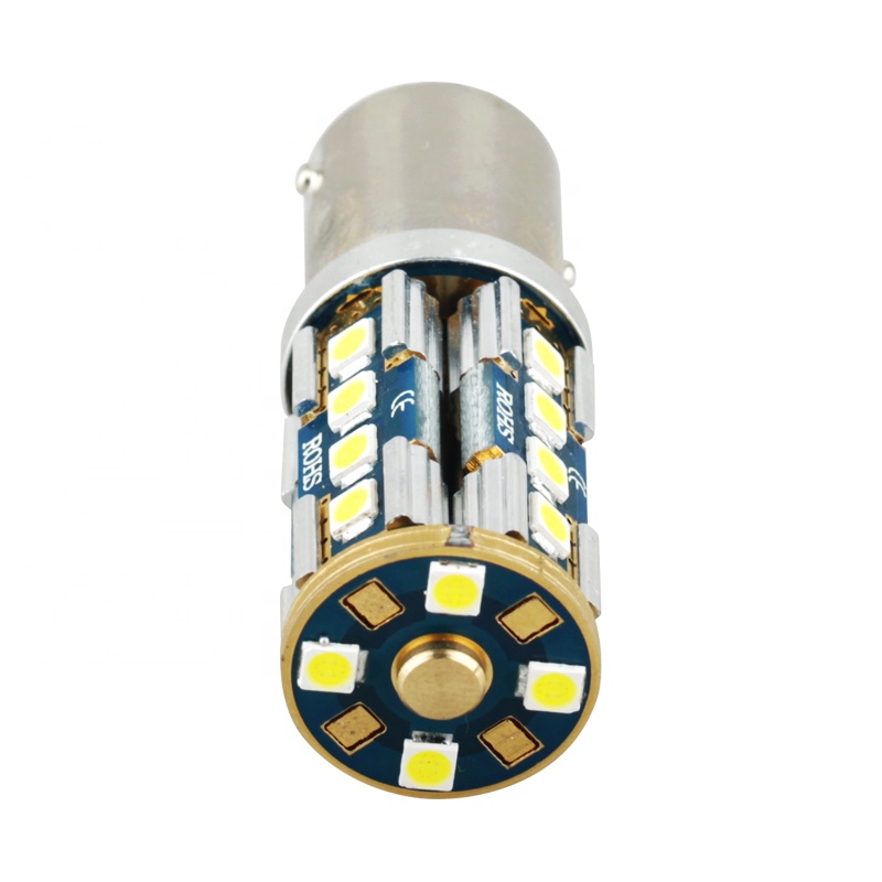 Red Hid Lights 1156 1157 3030 20Smd 3W Cob Led Lamp