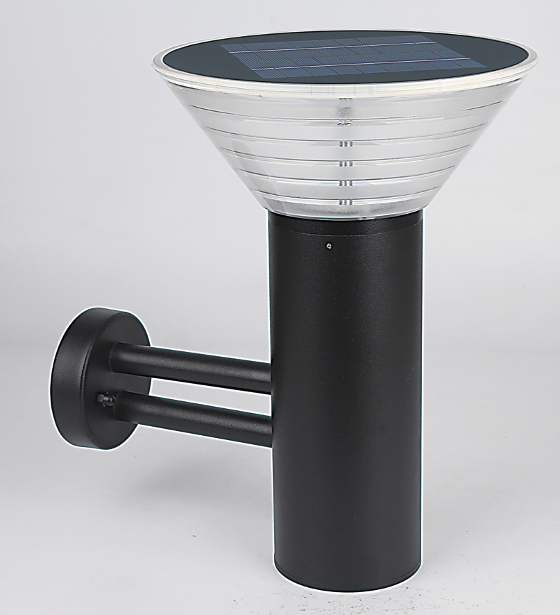 Wireless aluminum led wall pack, solar wall pack solar led light for outdoor lighting