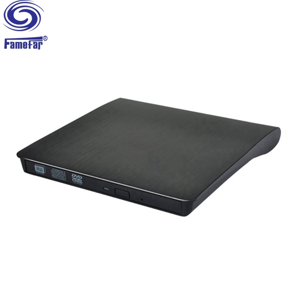 Portable Slim external dvd drive for laptop USB DVDROM DVDRW Burner Writer Netbook PC