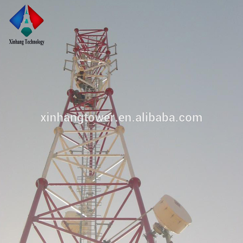 Mauritania 50m Telecom Self Support GSM Lattice Tower