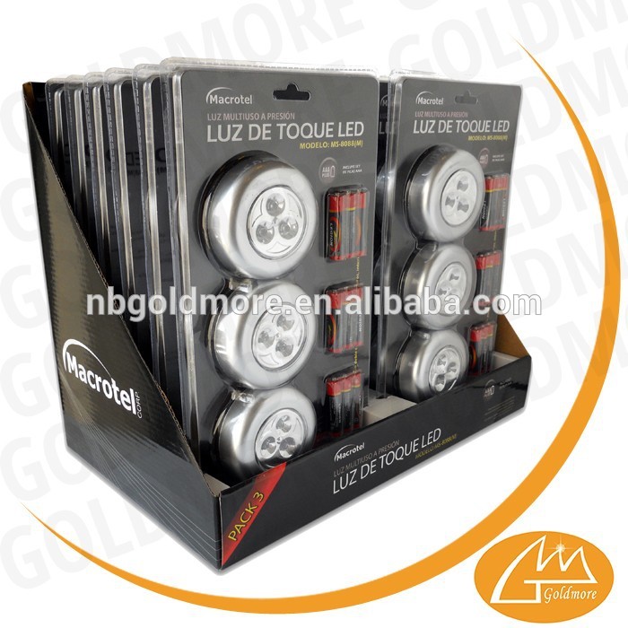 Mini Led push light led tap light