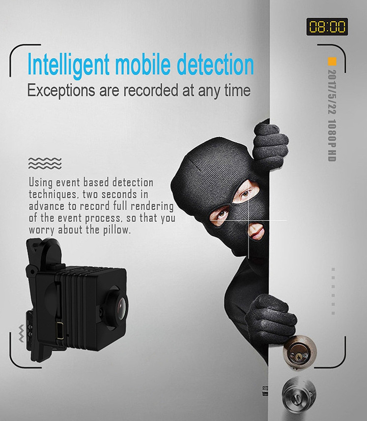 Original Mini Cam SQ12 wearable camera Waterproof Camcorder