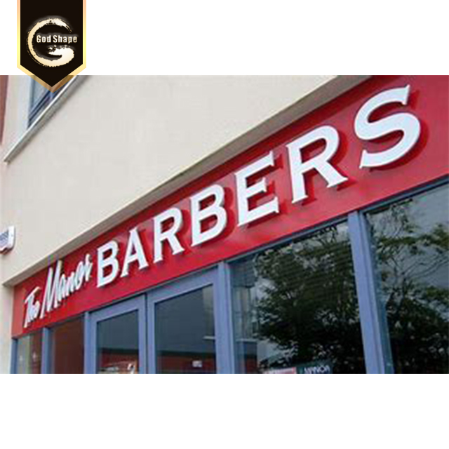 Factory Custom Made Outdoor Advertising Display Non-Illuminated Laser Cut 3D Letters Sign