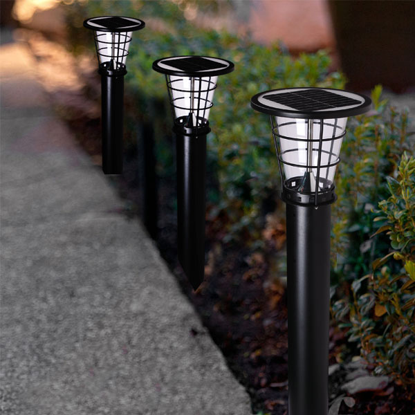 Outdoor Wisdomsolar lighting CE garden solar light; gravel prices for gardens solar lighting(JR-2602)