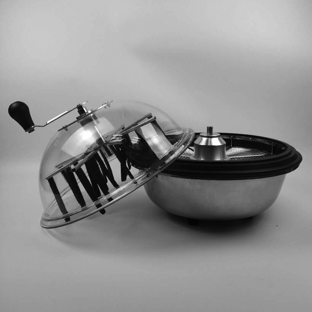 16 Inch Stainless Steel Bud Leaf Hydroponic Bowl Trimmer