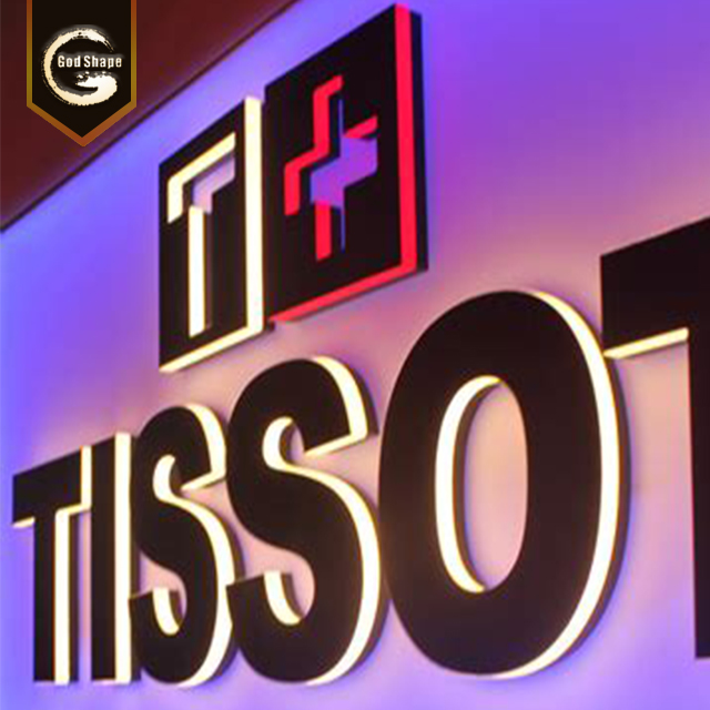 OEM Customized Led 3d sign Exterior Illuminated Sign Wall Mounted Shopfront Backlit Channel Letters Signage