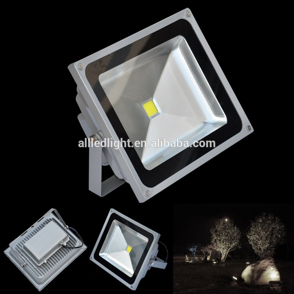 IP65 waterproof 50W led flood light cob outdoor solar led light flood 12v 50w
