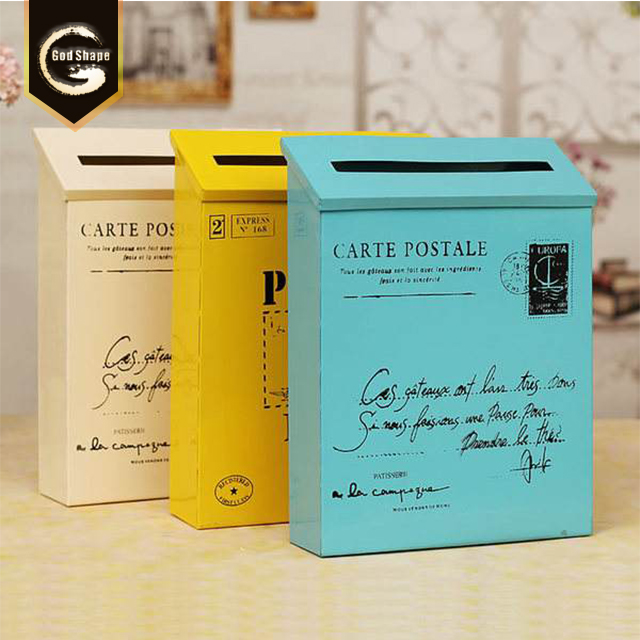 Custom Galvanized Anti-Rust Coted Mail Box Outdoor for Home Letters