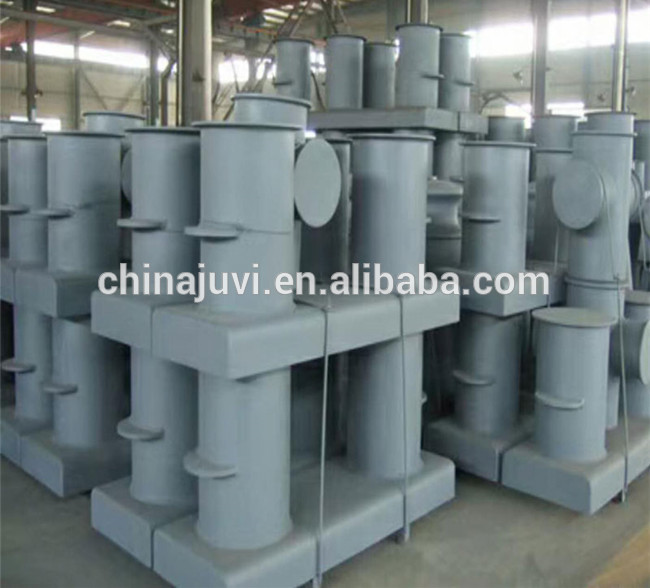 for panama spanish type square triangle closed bulwark mounted marine ship chock